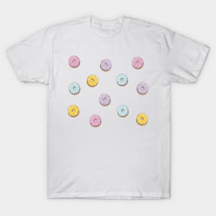 Cute donut pattern T-Shirt